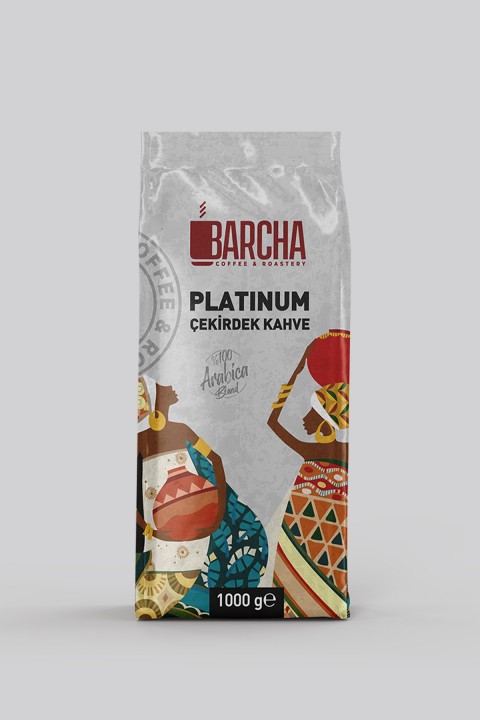 BARCHA PLATINUM ÇEKİRDEK KAHVE 1000 GRAM*12