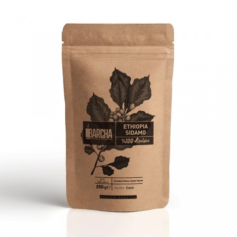 Barcha Ethiopia Sidamo Filtre Kahve 250 Gr