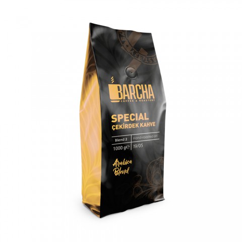 BARCHA SPECIAL BLEND ÇEKİRDEK KAHVE 1000*12